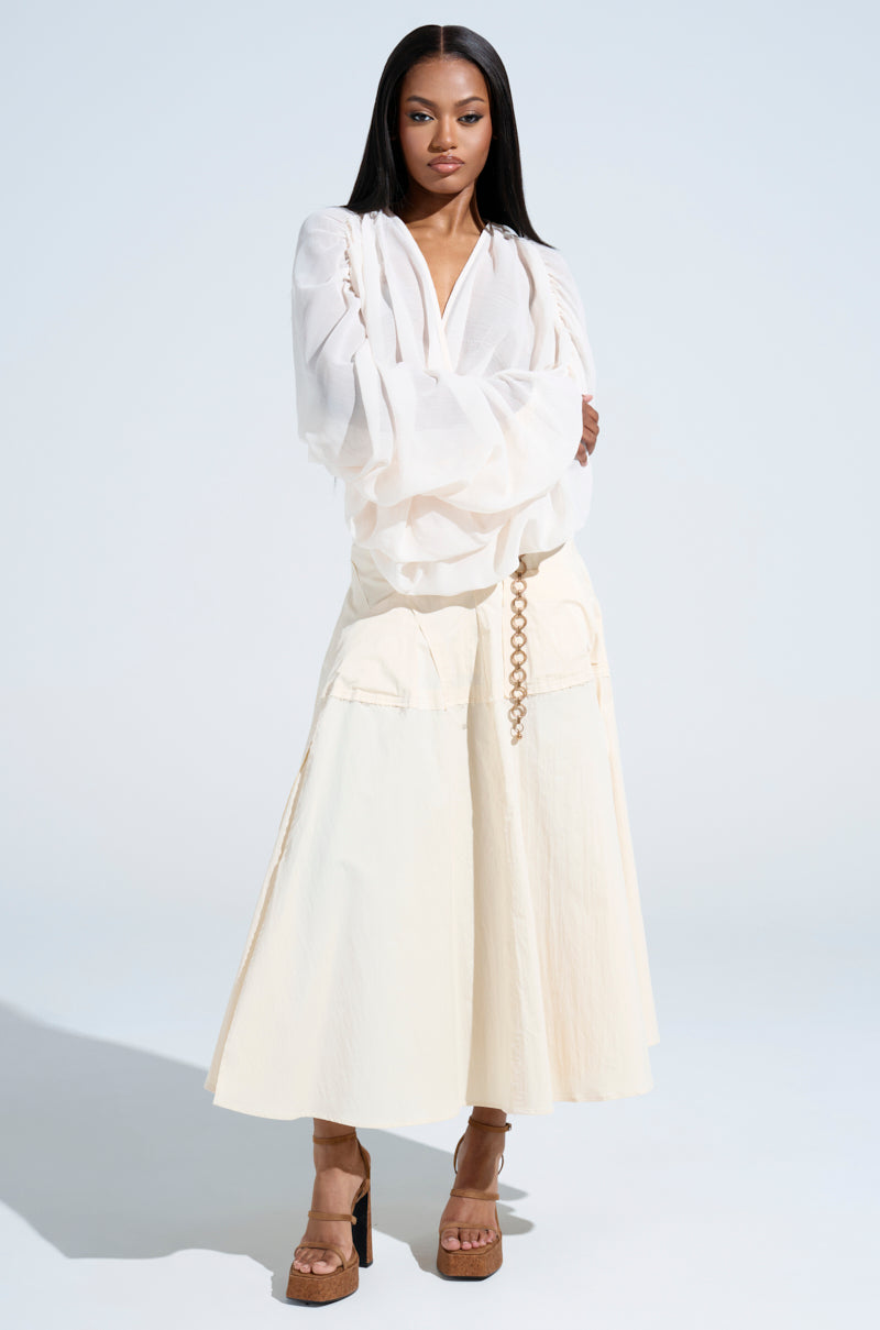 JUST KEEP GOING BLOUSE
