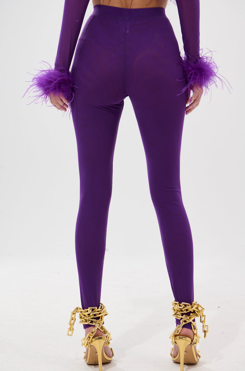 PUMPED UP MESH LEGGING