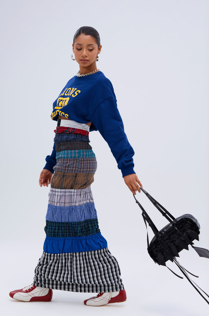 CHICAGO ATHLETIC CROP SWEATSHIRT