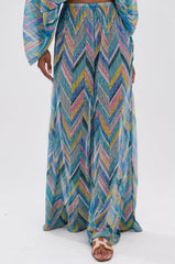 GRISELDA PRINTED PALAZZO PANTS