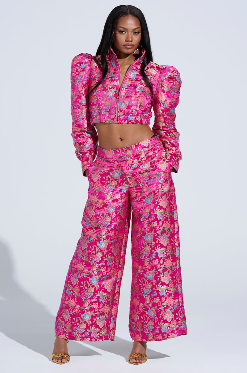 JULES BROCADE BOMBER