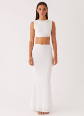 Issey Crop Top - White