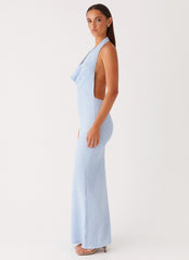 Anella Maxi Dress - Blue