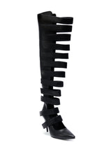 AZALEA WANG REIN BLACK THIGH HIGH BOOT