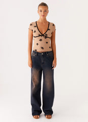Rocca Top - Nude