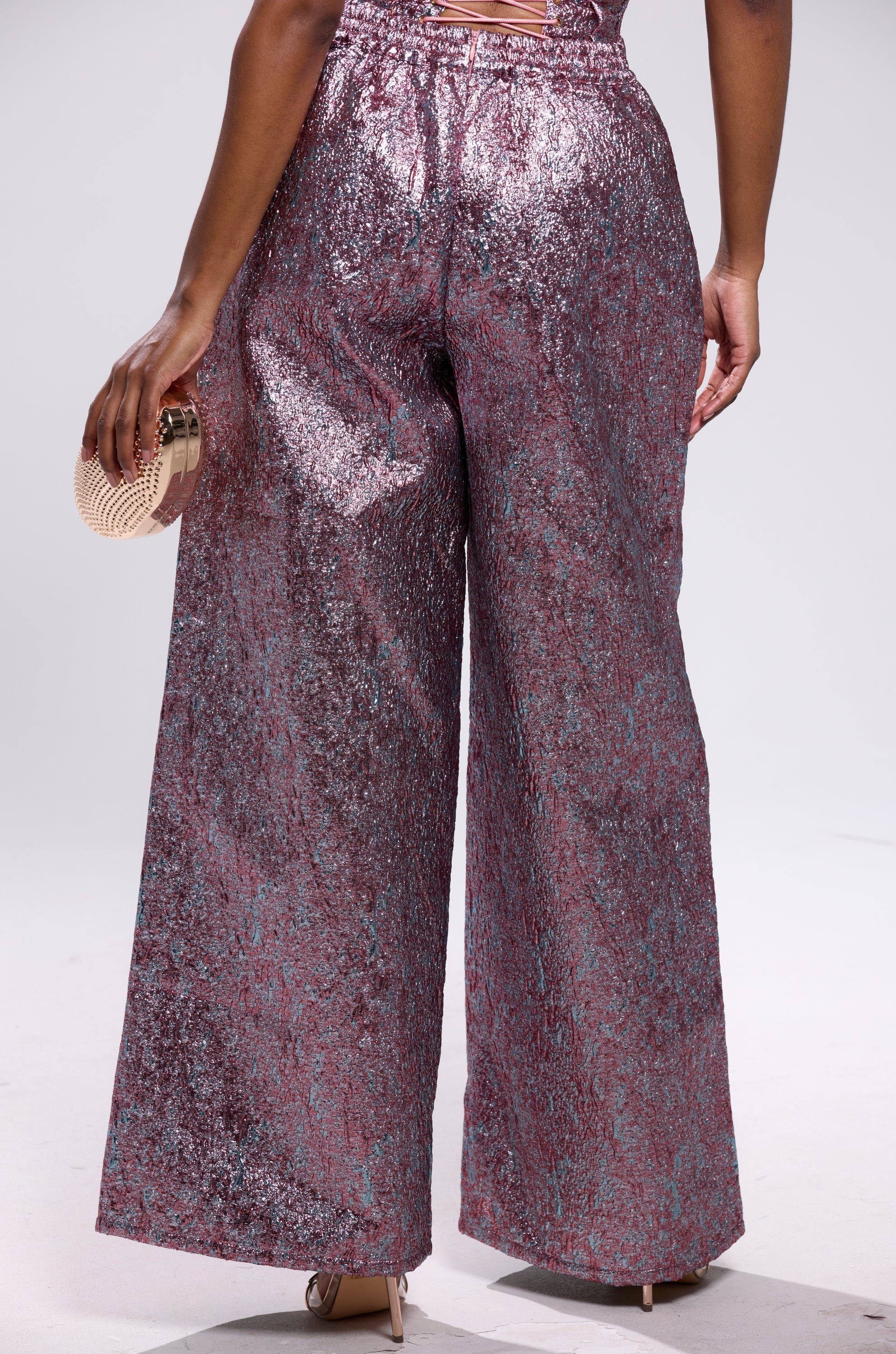 NO COMPETITION BROCADE TROUSER