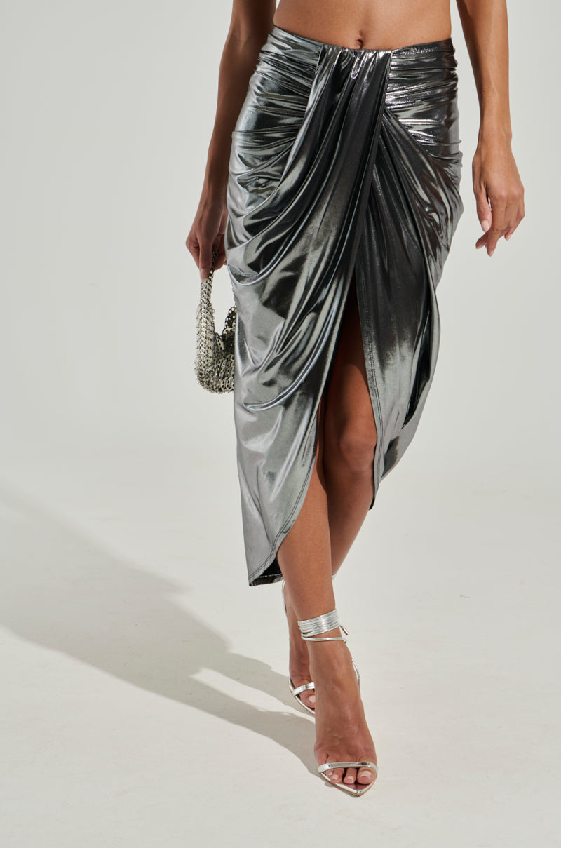 CAN'T STOP MY SHINE MAXI SKIRT