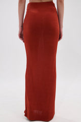 ON MY MIND SLINKY MAXI SKIRT
