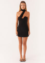 Sirena Mini Dress - Black