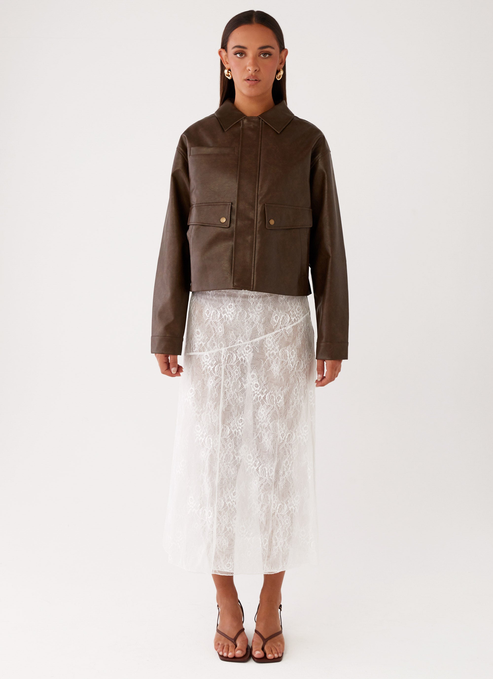 Sloane Jacket - Brown