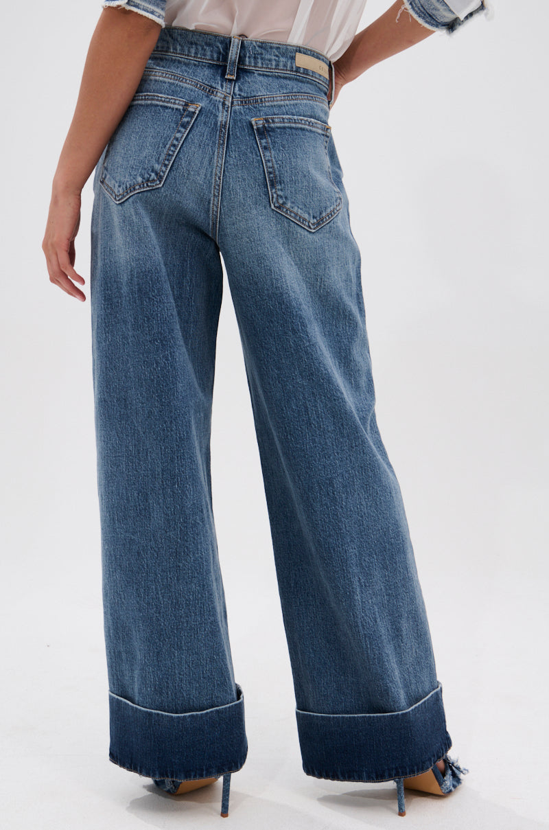 JORDAN WIDE LEG DENIM