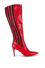 AZALEA WANG CLOUDLESS RED SPORTY BOOT