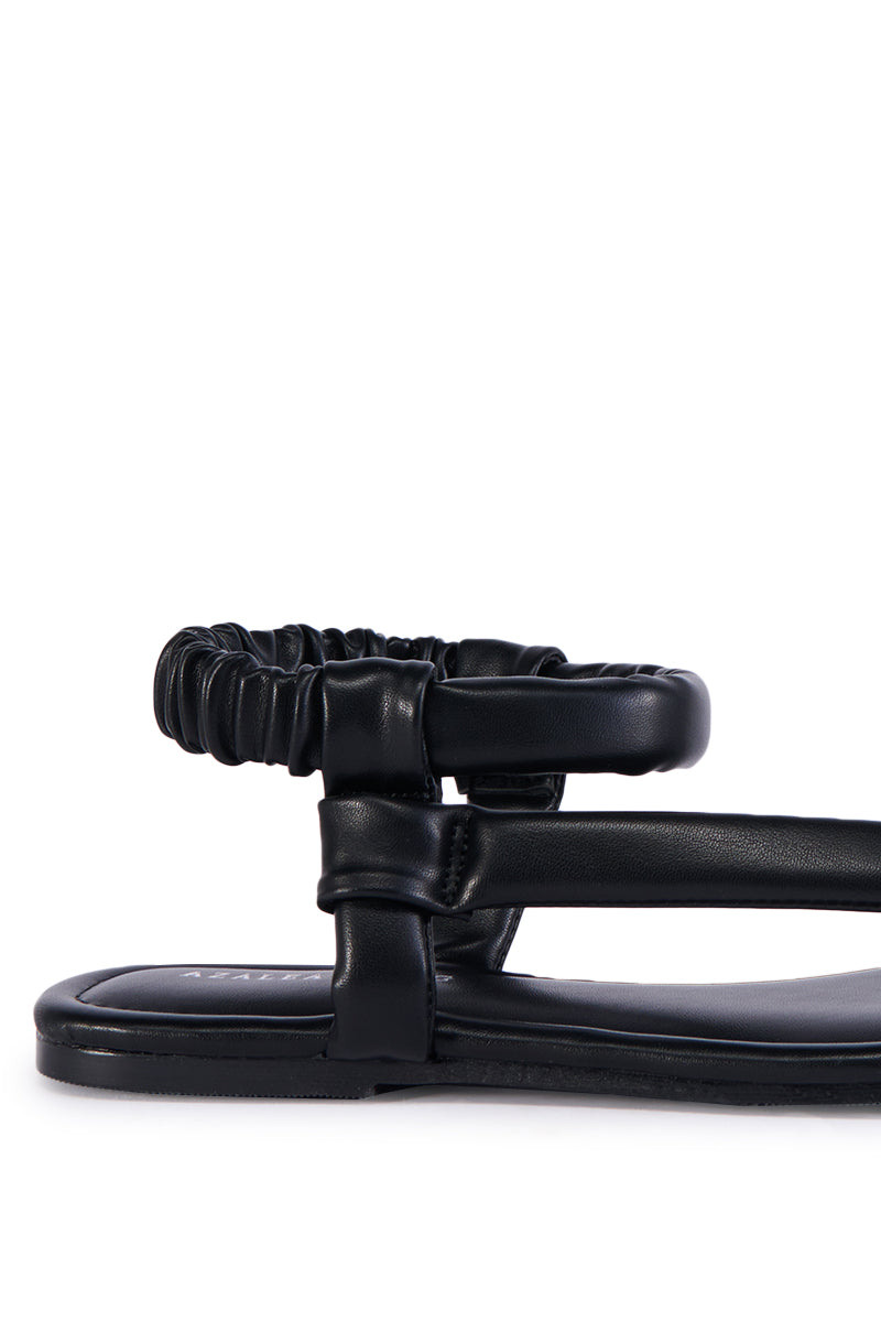 AZALEA WANG PRYSM BLACK SANDAL