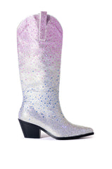 AZALEA WANG ALMUDENA BOOTIE IN SILVER