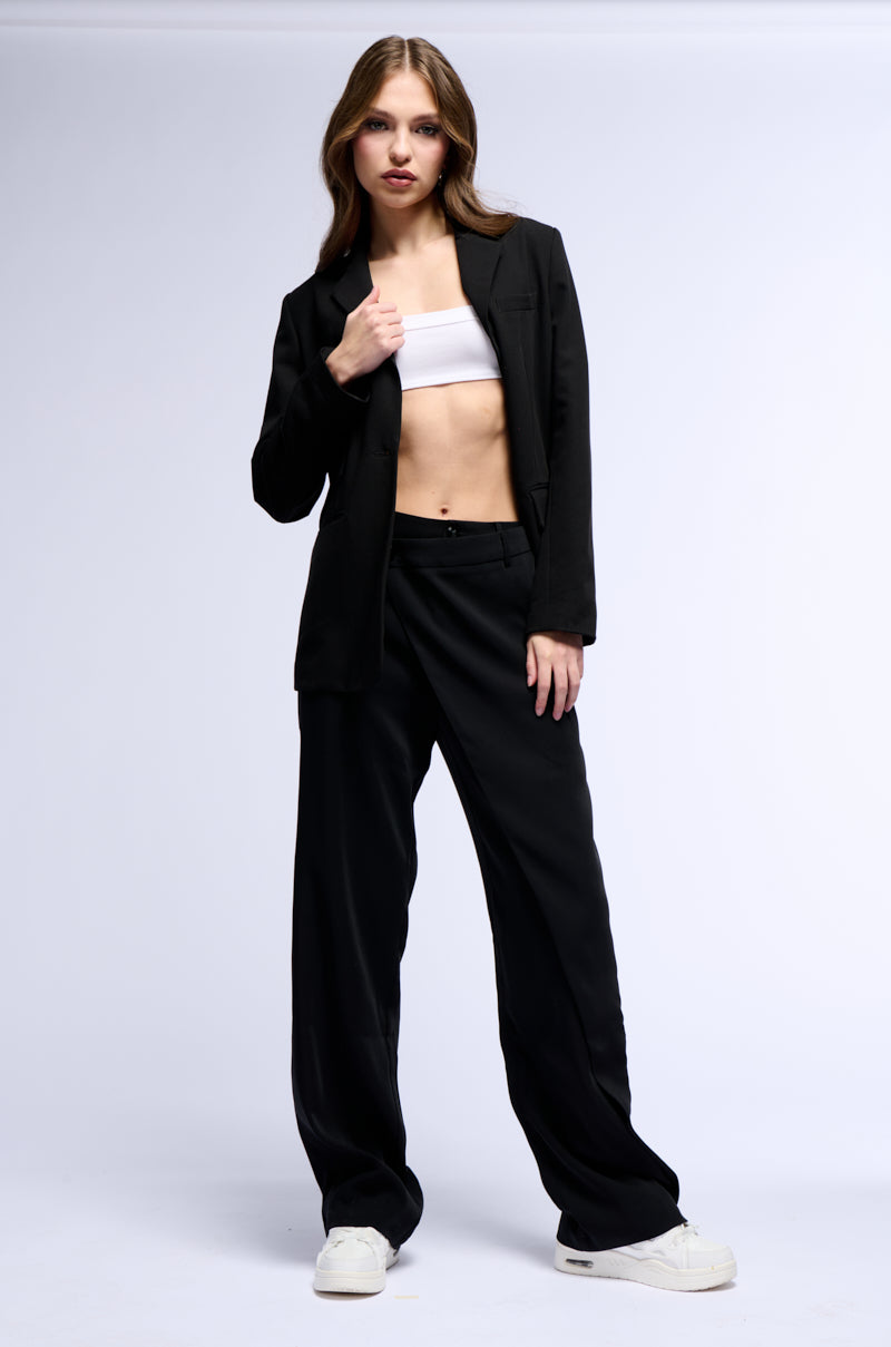 BIG BUSINESS WIDE LEG TROUSER