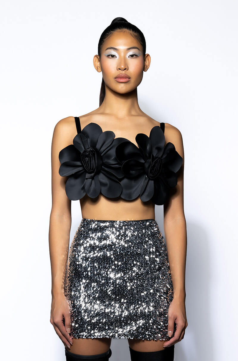 BLOSSOM CROPPED TANK TOP