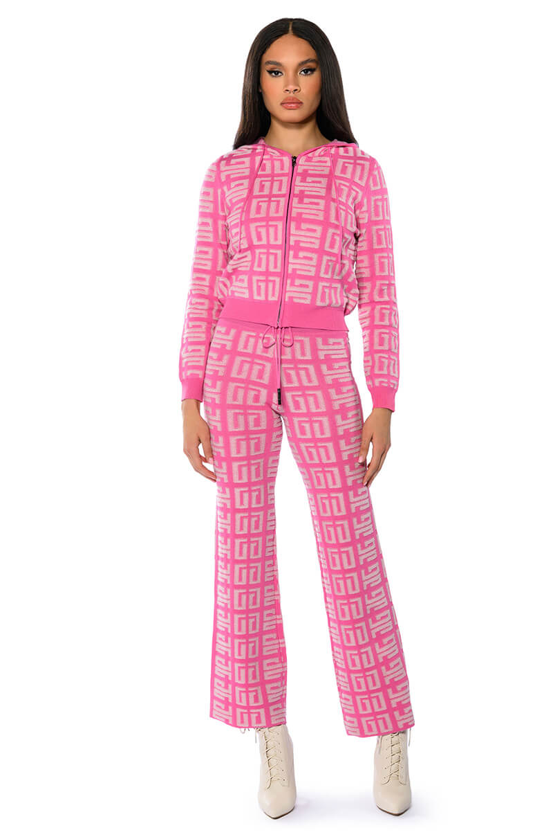 BLOWN AWAY WIDE LEG KNIT PANT