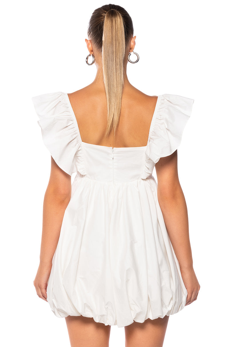 CECE POPLIN MINI DRESS