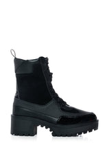 COMMANDER BLACK COMBAT BOOTIE