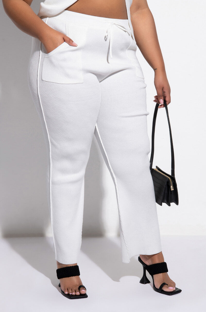 FRANCESCA KNIT FLARE LEGGING