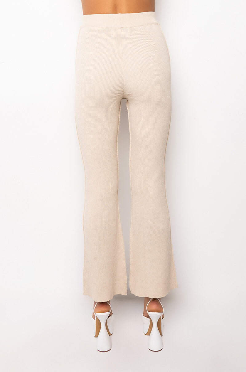 FRANCESCA KNIT FLARE LEGGING