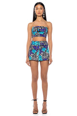 DARE YOU PRINTED BANDEAU