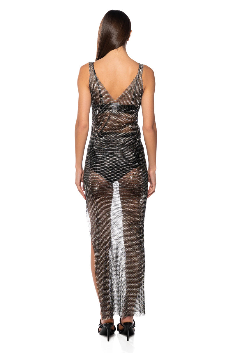 DIVA ENERGY V-NECK MAXI DRESS