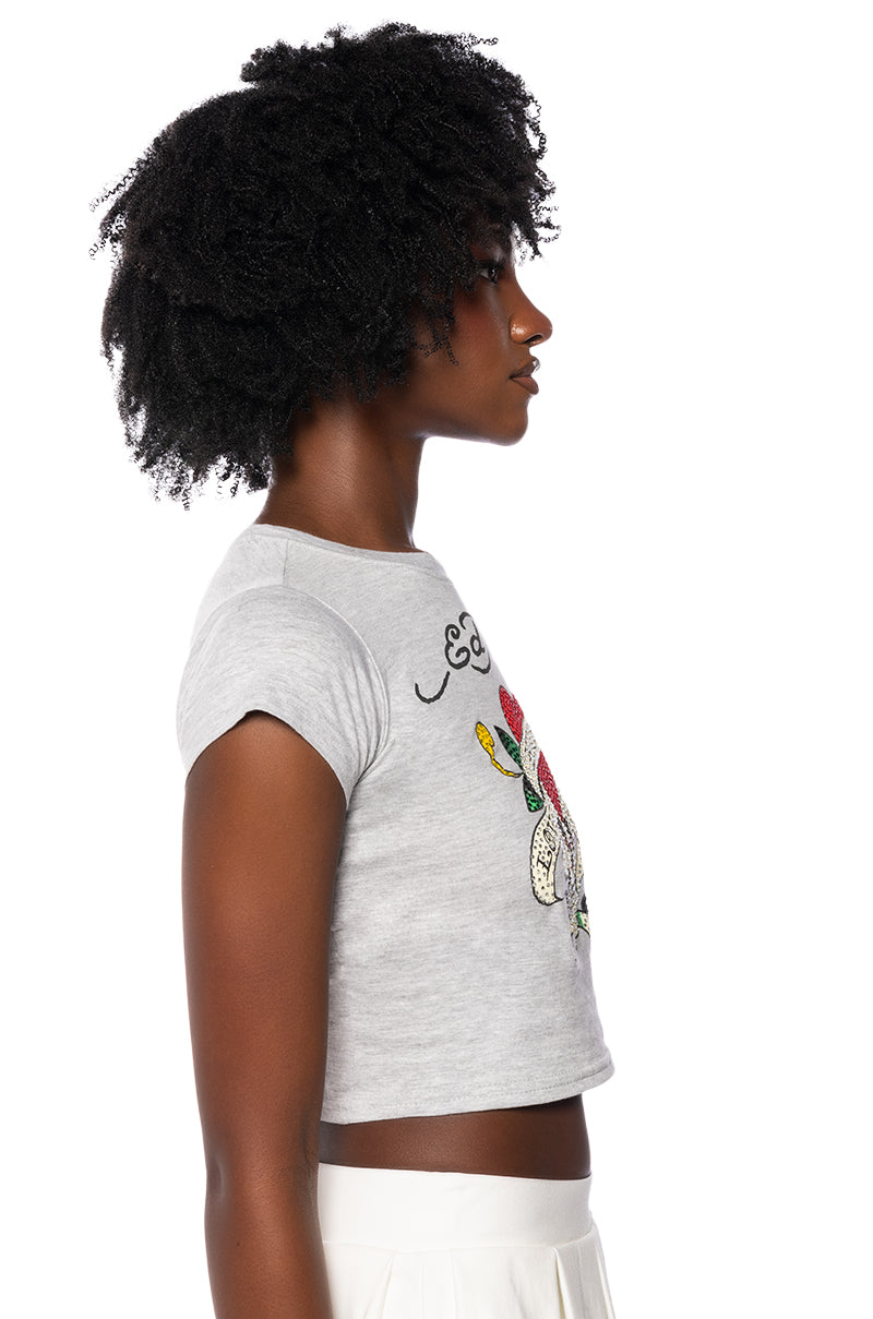 ED HARDY LOVE KILLS FITTED TEE
