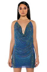EXCEPTIONAL CHAINMAIL MINI DRESS