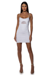 FOR EVERY NIGHT MESH MINI DRESS