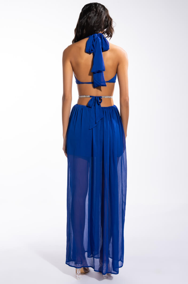 GET IN TO GROOVE MAXI DRESS