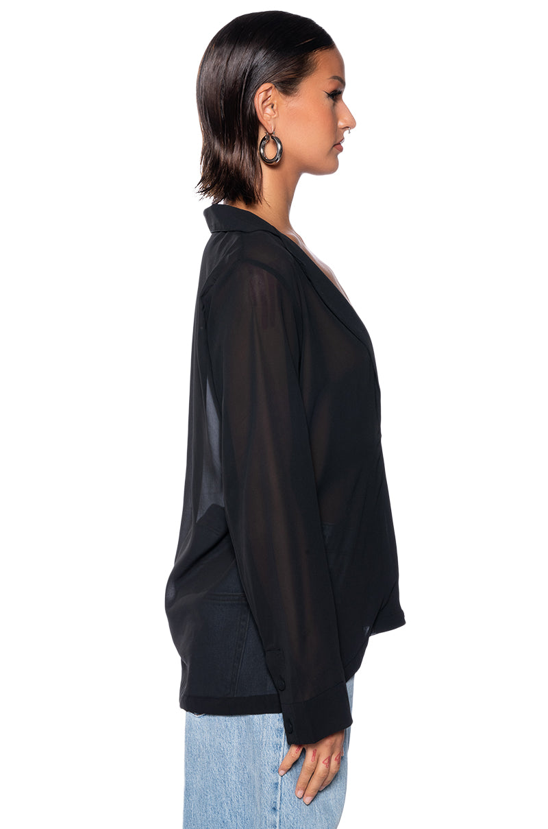 GG EASY MESH COVER UP JACKET