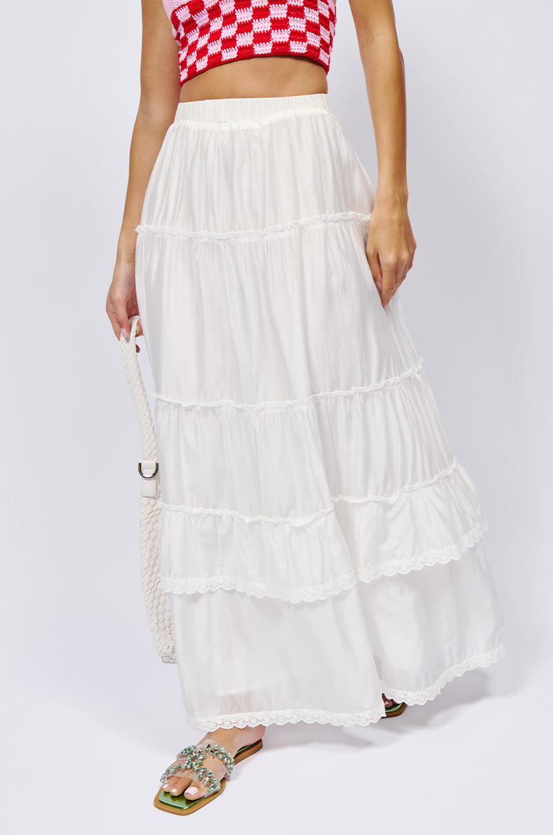 HAVEN FLOWY MAXI SKIRT