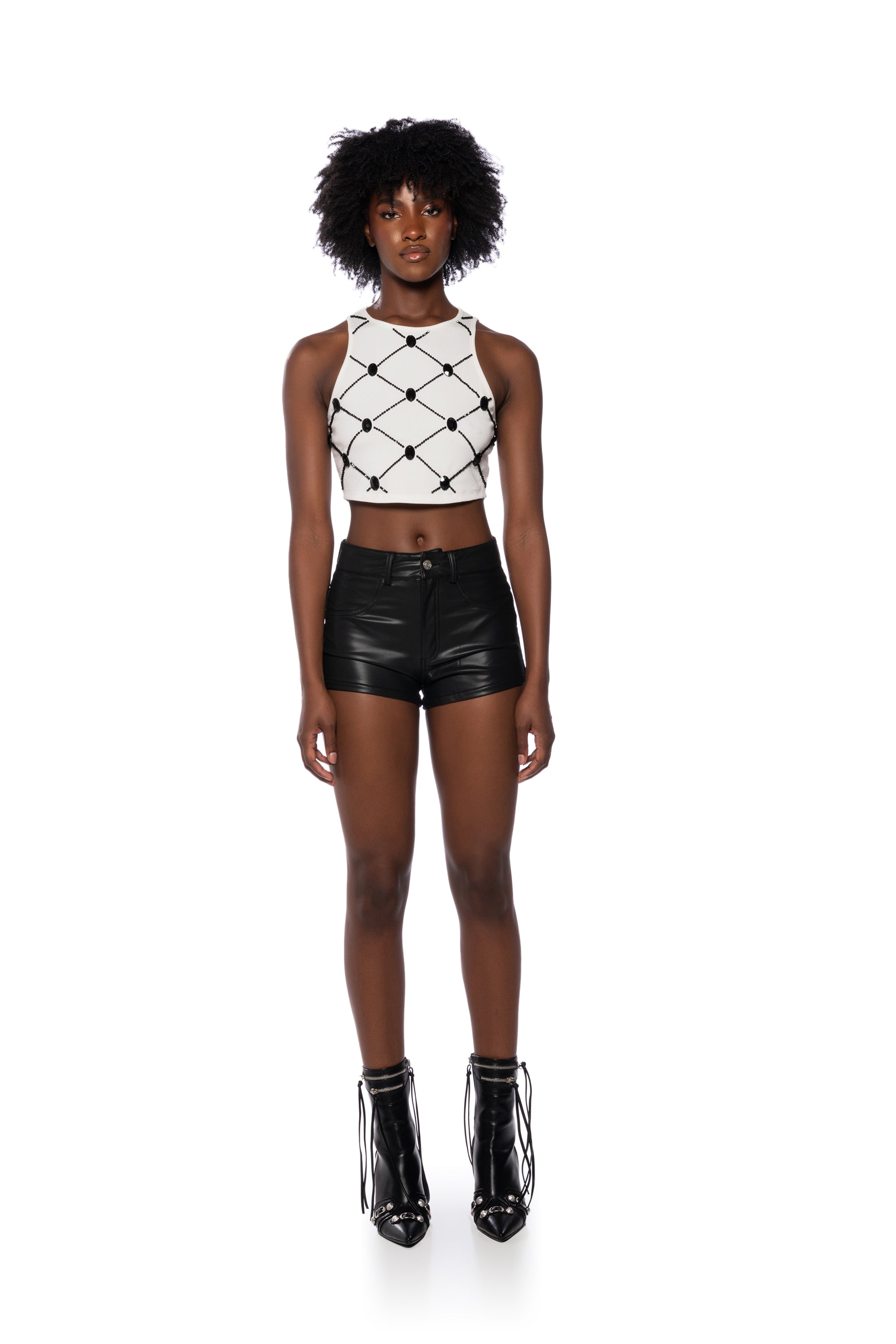 IMPACT EMBELLISHED TANK TOP