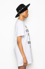 IT'S THE SNEAKERS FOR ME T SHIRT DRESS