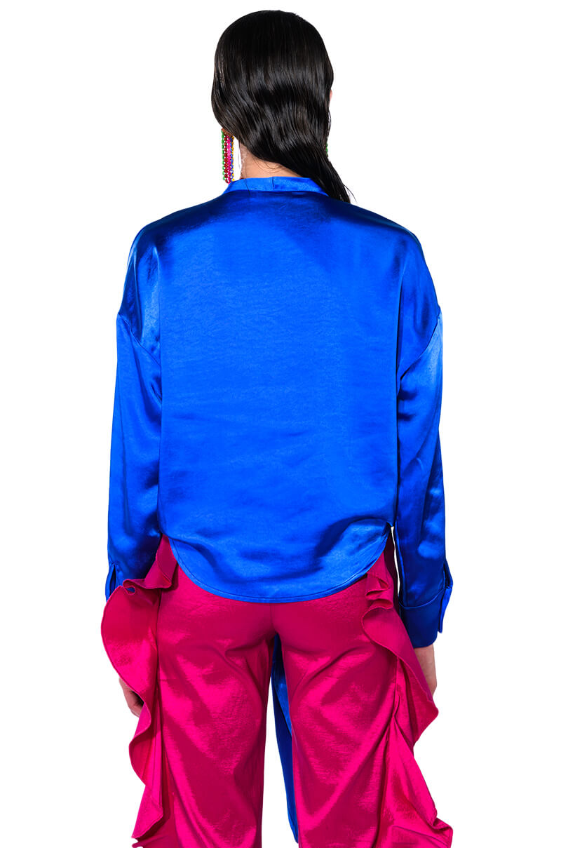 JAN TIE FRONT BLOUSE