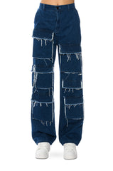 MILA POCKET DETAIL RELAX FIT JEANS