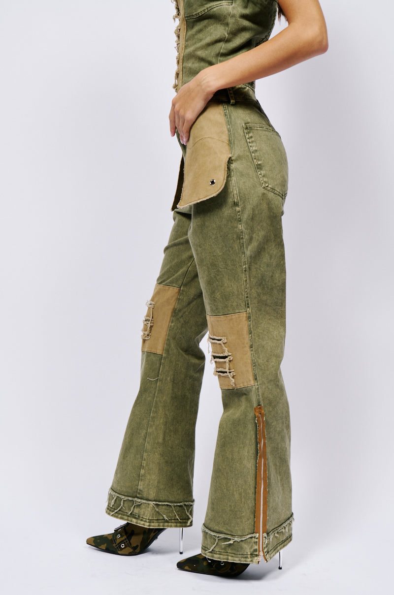 KILL THE LIGHTS FLARE DENIM PANT