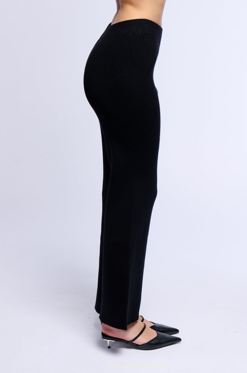KNIT GIRL WIDE LEG PANT