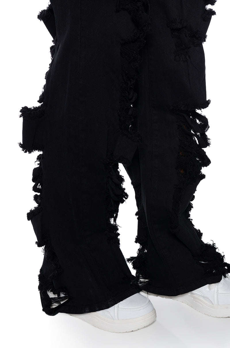 LANA HIGH RISE SUPER DISTRESSED JEANS