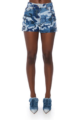 ASTRA CARGO SHORTS IN BLUE
