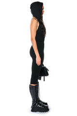 LIVIE HOODED MIDI DRESS
