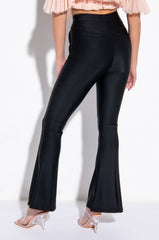 MAKING MOVES HIGH WAISTED FLARE TROUSER