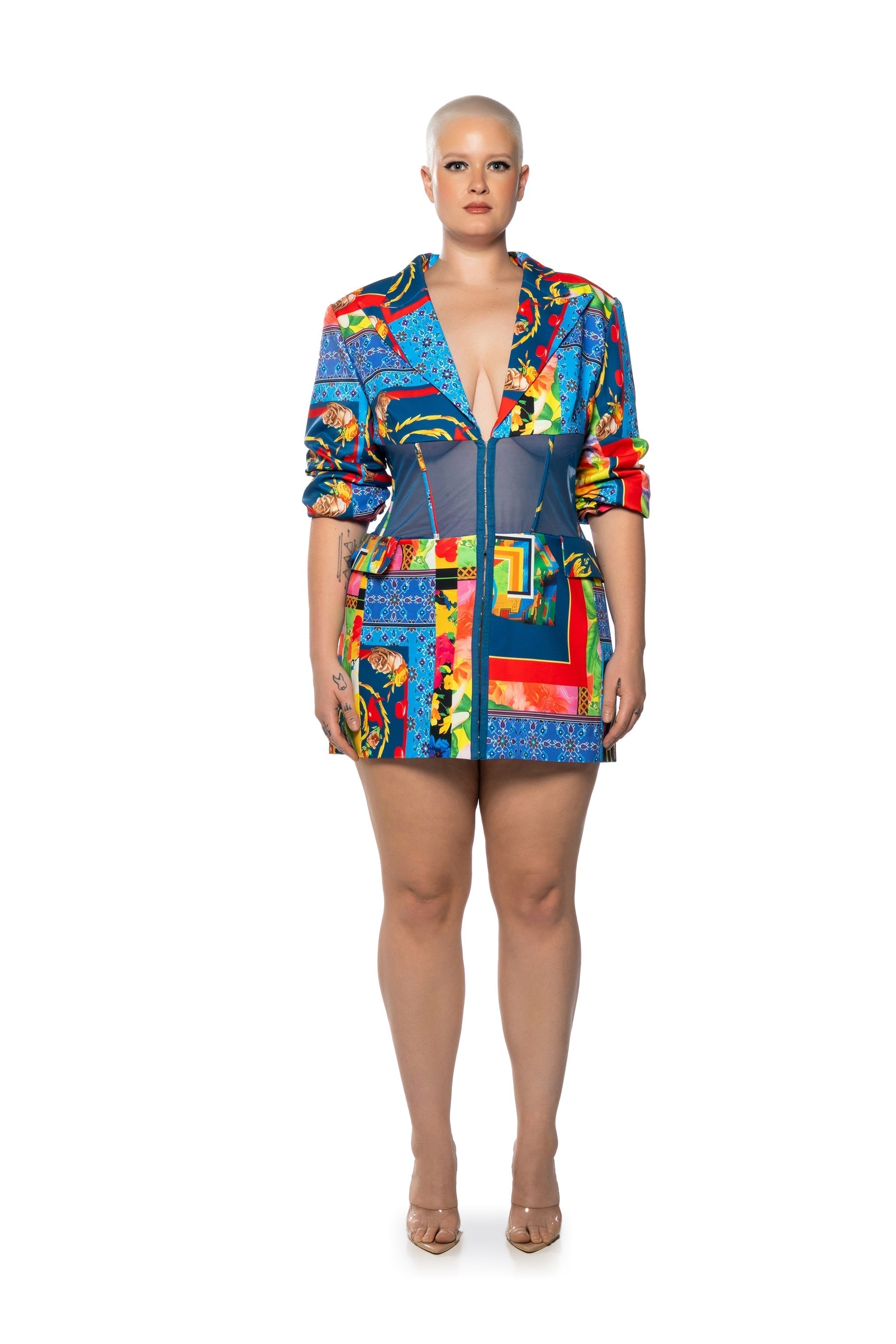 MIAMI IN THE TRAP CORSET BLAZER