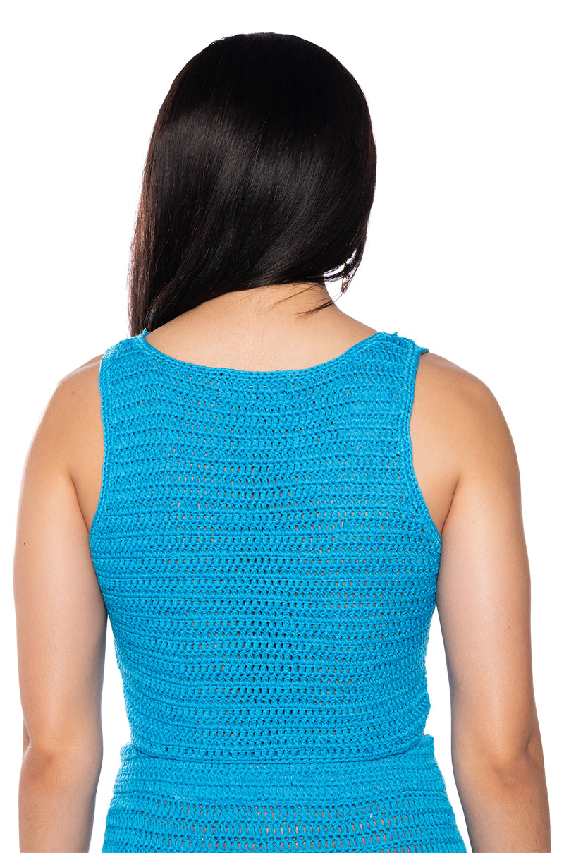 MILLI CUTOUT SLEEVELESS TANK