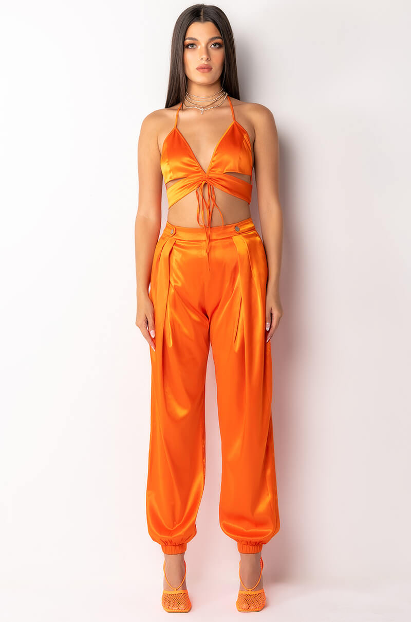 MIA PLEATED JOGGER PANT