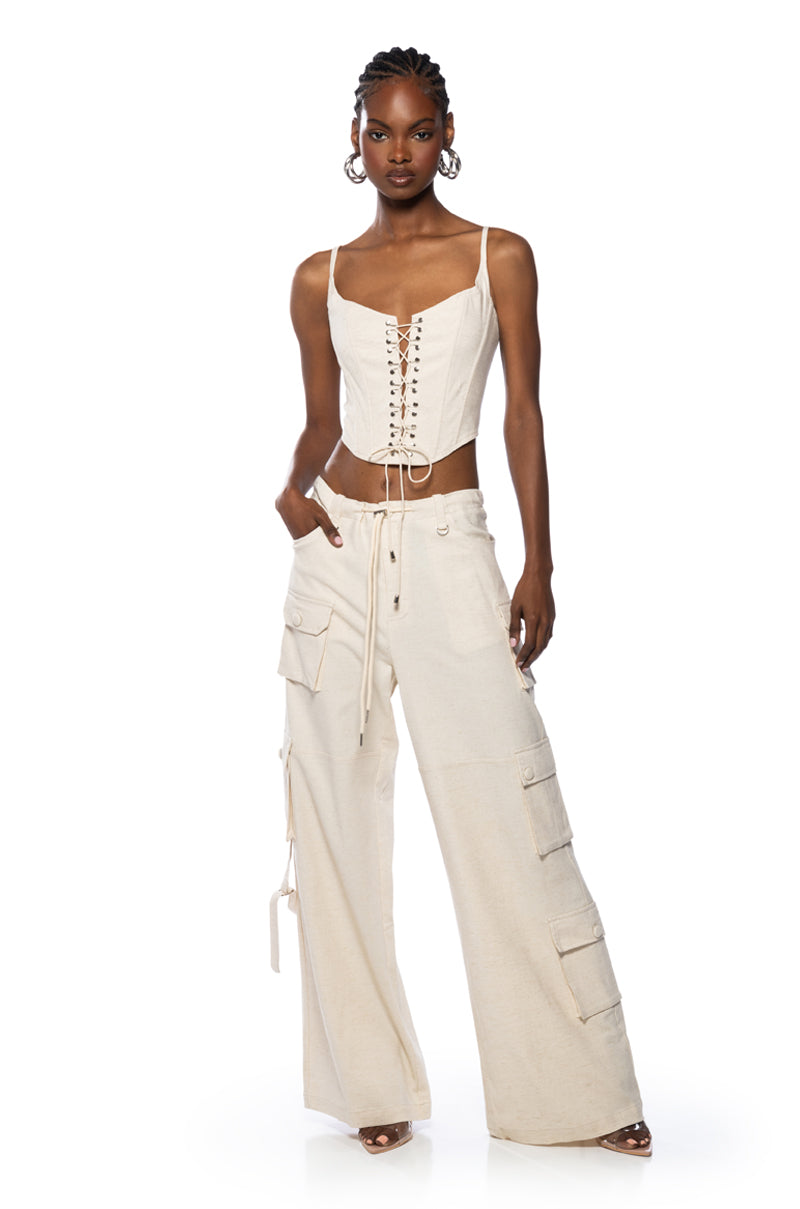 ON MY WAY CORSET TOP