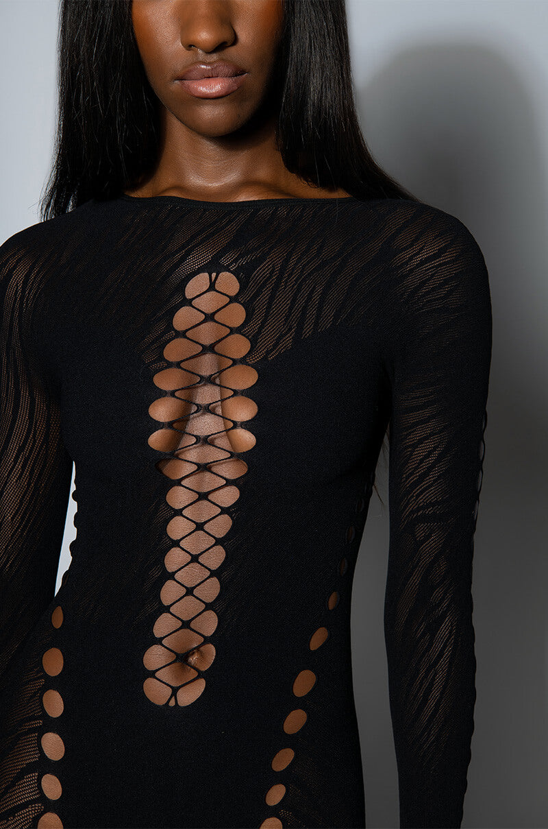 ON ONE SEAMLESS CUT OUT CATSUIT