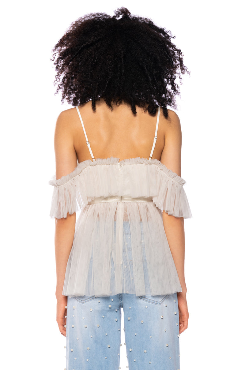 ONCE UPON A DREAM OFF THE SHOULDER BLOUSE
