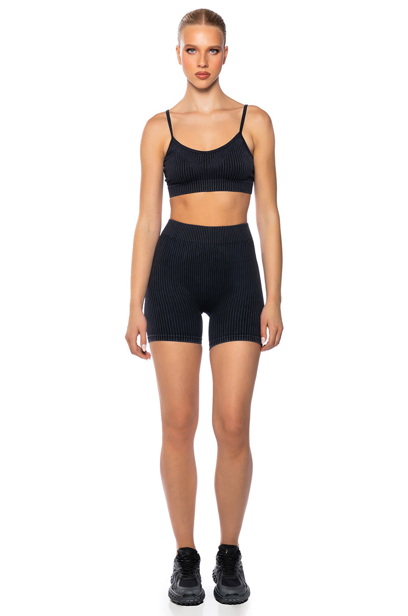 PAXTON LANEY HI RISE BIKER SHORT
